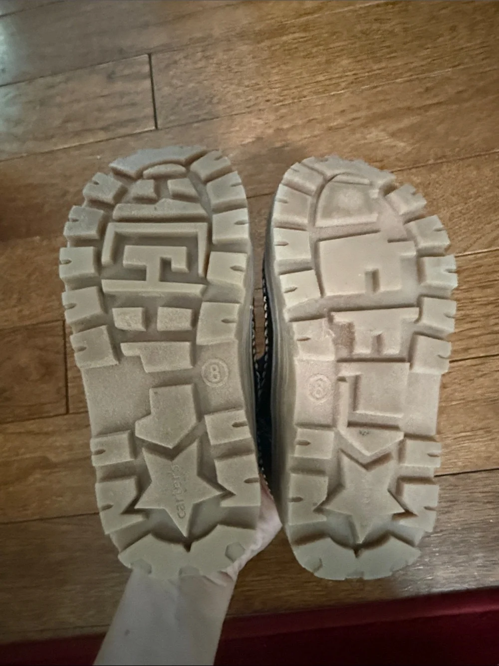 Carter's Brown and Black Toddler Hiking Boots